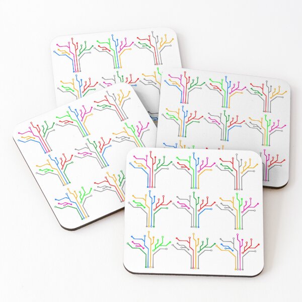 Item preview, PCB Tree, Printed Circuit Board Trace Lines Tree designed and sold by EngineersArt.