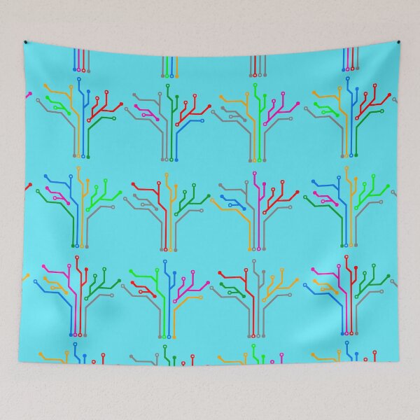 Item preview, PCB Tree, Printed Circuit Board Trace Lines Tree designed and sold by EngineersArt.