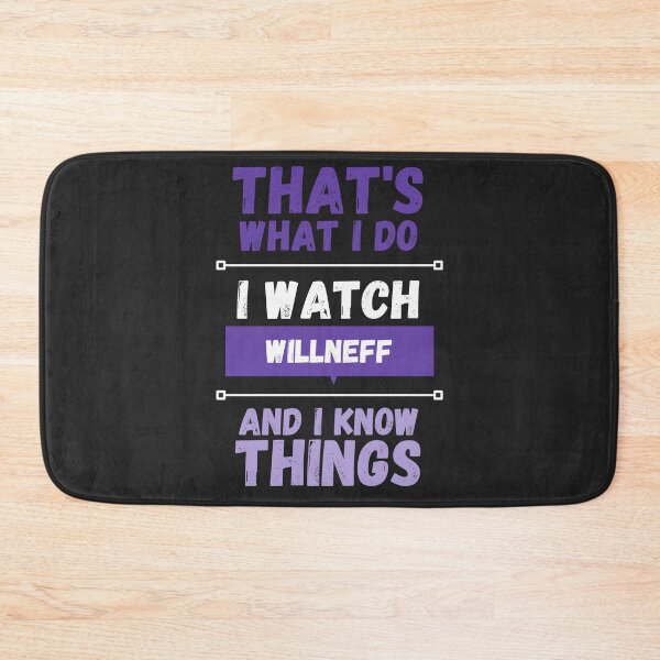 Item preview, WillNeff and I know things funny gag streamer designed and sold by LAST WEEK'S STOLEN AESTHETICS.