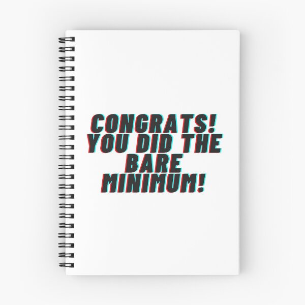Item preview, You did the bare minimum designed and sold by mangomilktea.