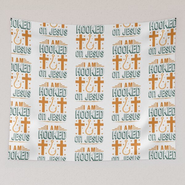 Item preview, I Am Hooked On Jesus designed and sold by teamph.