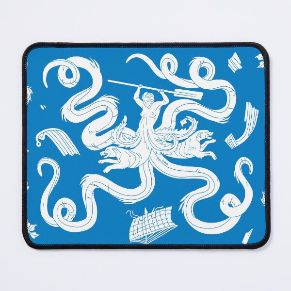 Item preview, Scylla mosaic - Blue designed and sold by flaroh.