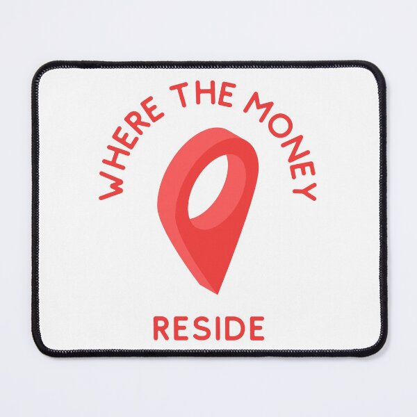 Item preview, Where The Money Reside | Cash | Free | Coins designed and sold by itsokaybyme.