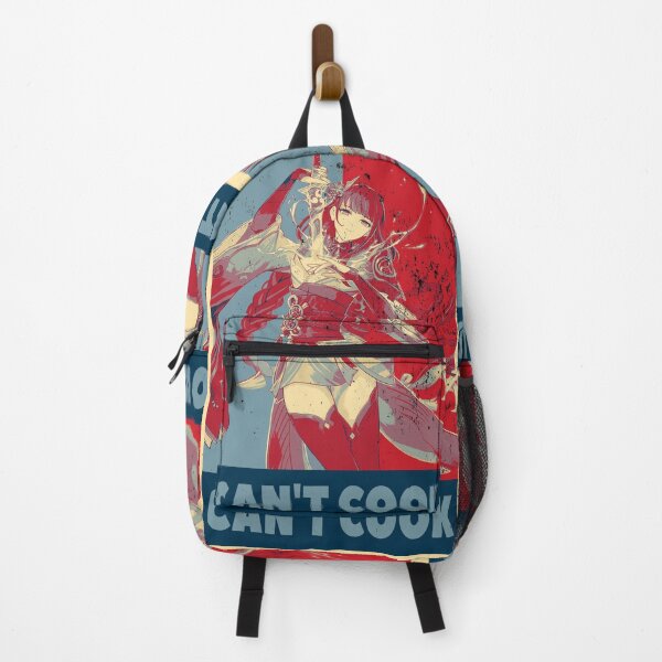 Item preview, Raiden Shogun Baal Ei Genshin Impact Can't Cook - Distressed Vintage Hope Style Colours designed and sold by GingerCatGifts.