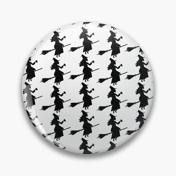 Item preview, Broomstick witch pattern designed and sold by ArtSCPdesign.