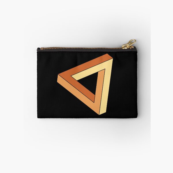 Item preview, Gold Impossible Triangle Optical Illusion designed and sold by iscaStudioArt.