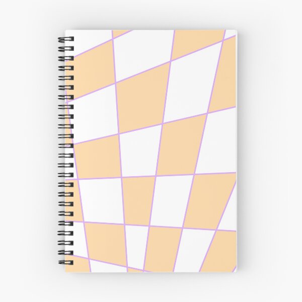 Item preview, Distorted Checkers: Orange and Purple designed and sold by A.X. Bates.