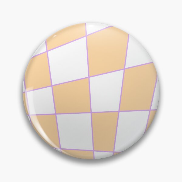 Item preview, Distorted Checkers: Orange and Purple designed and sold by A.X. Bates.