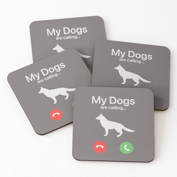 Item preview, My Dogs Are Calling - Shepherd designed and sold by FiaFiaPress.
