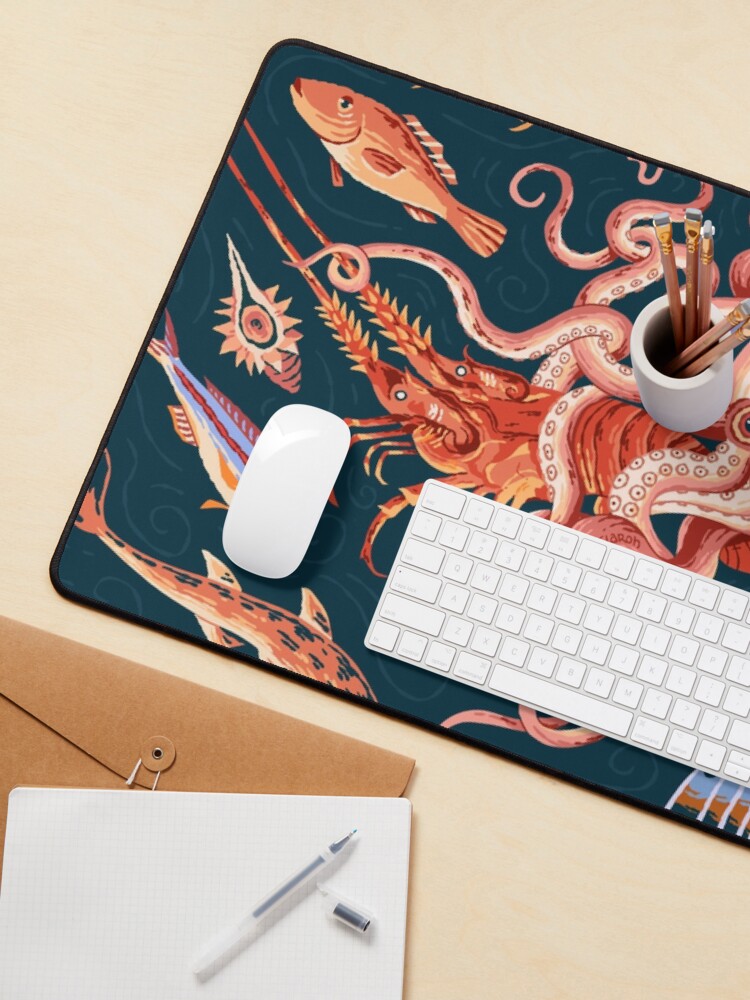 Alternate view of Pompeii Marine Mosaic Mouse Pad