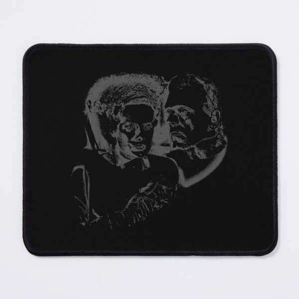 Item preview, Frankenstein'S Monster And Bride Of Frankenstein. Spooky Halloween Digital Engraving Image designed and sold by chisonba.