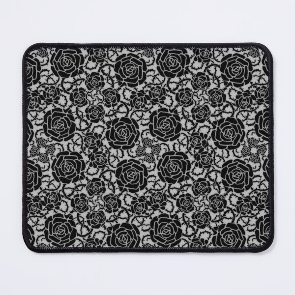 Item preview, Black Rose With A Light Grey Background designed and sold by OByD.