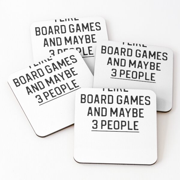 Item preview, Funny Board Game Lover Gift I Like Board Games and Maybe 3 People designed and sold by kmcollectible.