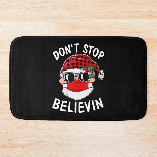 Item preview, Dont Stop Believin Santa Red Plaid Xmas Christmas Pajama designed and sold by lehienanh.