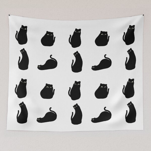 Item preview, Black Cat Bundle designed and sold by Stickyourselfon.