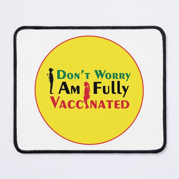 Item preview, Don't worry I am fully vaccinated (Male Version) designed and sold by Asnaf--Graphics.