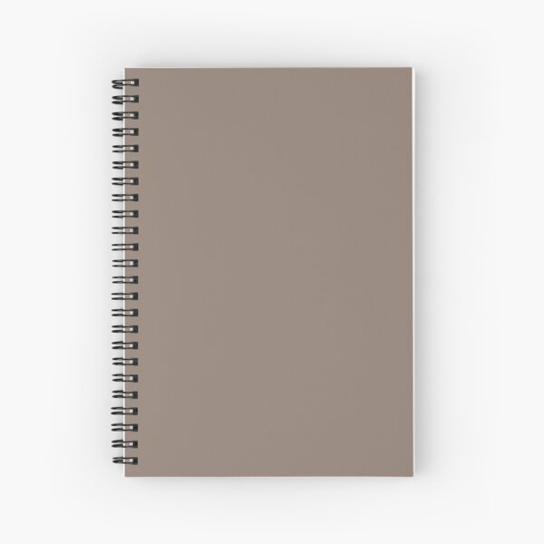 Taupe Spiral Notebooks for Sale