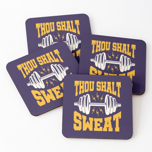 Item preview, Thou Shalt Sweat Funny Personal Trainer designed and sold by jaygo.