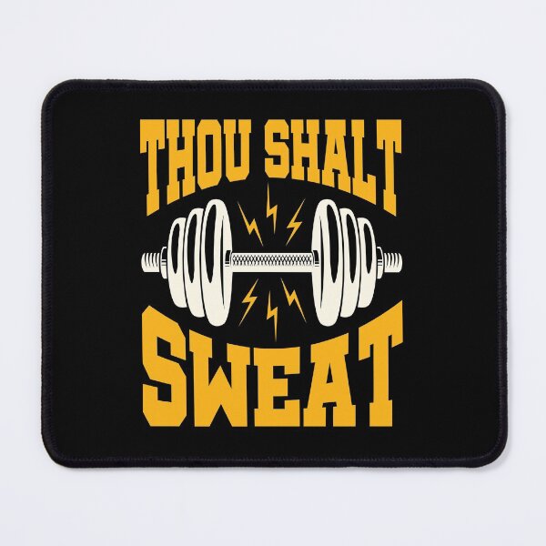 Item preview, Thou Shalt Sweat Funny Personal Trainer designed and sold by jaygo.