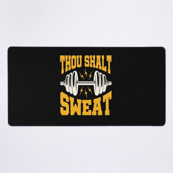 Item preview, Thou Shalt Sweat Funny Personal Trainer designed and sold by jaygo.
