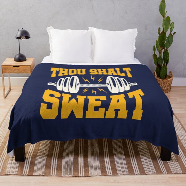 Item preview, Thou Shalt Sweat Funny Personal Trainer designed and sold by jaygo.