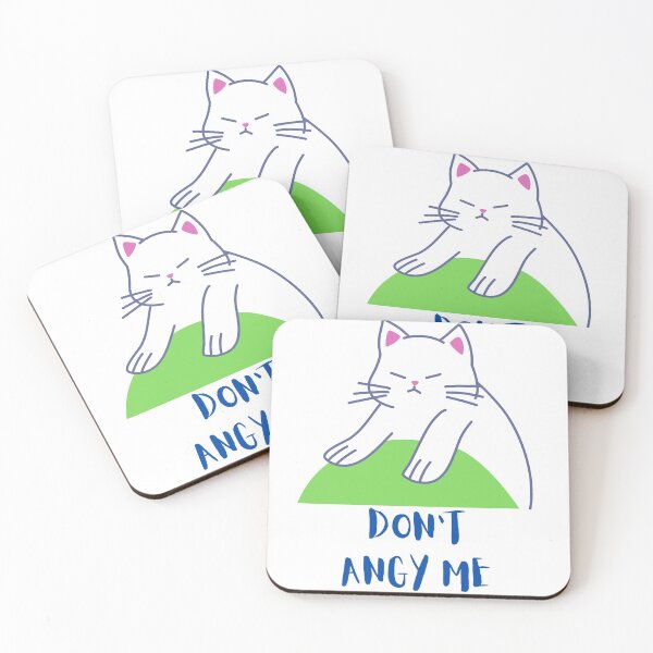 Item preview, Don't angy me | cute cat designed and sold by PIKABOOO.