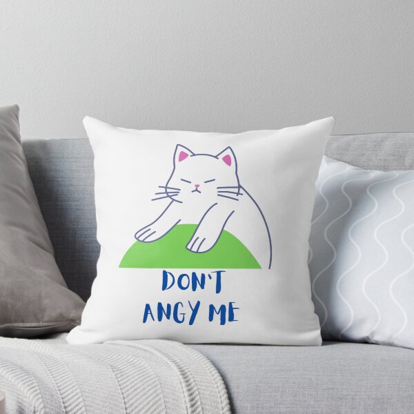 Item preview, Don't angy me | cute cat designed and sold by PIKABOOO.