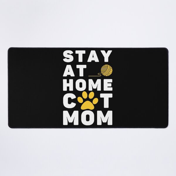 Item preview, Stay At Home Cat Mom designed and sold by itsokaybyme.