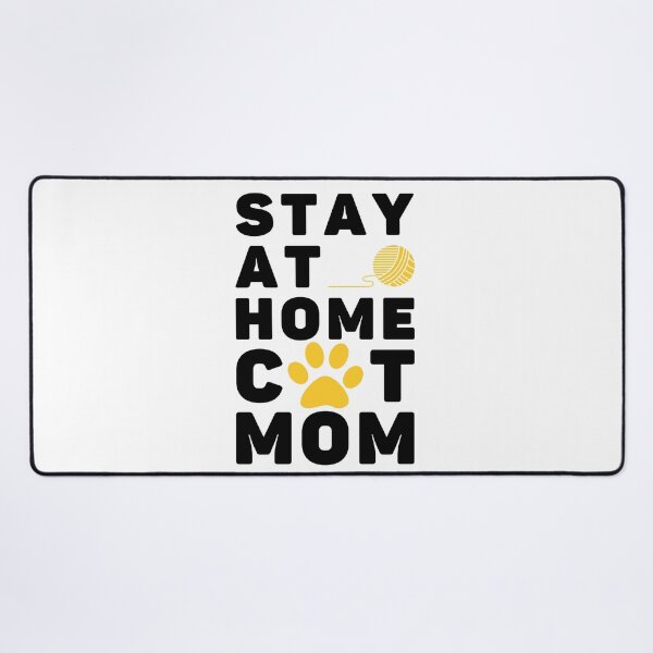 Item preview, Stay At Home Cat Mom designed and sold by itsokaybyme.