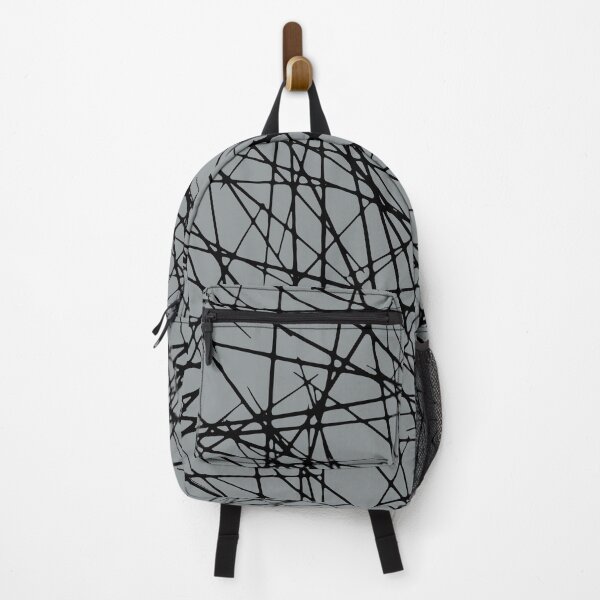 Item preview, Grey and Black Abstract Criss Cross Line Pattern Coordinates w/ Dutch Boy 2022 Popular Color Over The Moon 434-4DB - Colour Trends - Hue designed and sold by ColorOfTheYears.