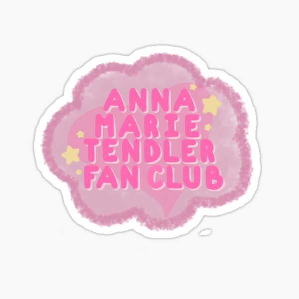 Vista previa del artículo con la obra «club de fans de anna marie tenderl», diseñado y vendido por emproct.