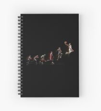 lebron james Spiral Notebook