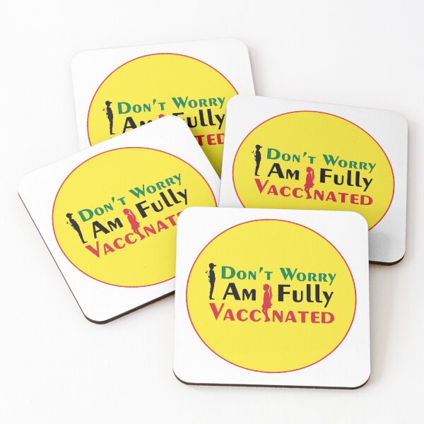 Item preview, Don't worry I am fully vaccinated (Male Version) designed and sold by Asnaf--Graphics.