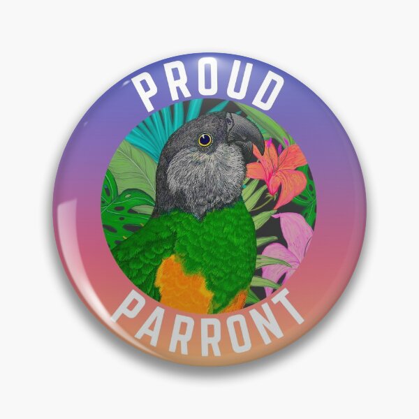 Item preview, Proud Parront Senegal Parrot Parent (Mum or Dad) designed and sold by shi-RLY.