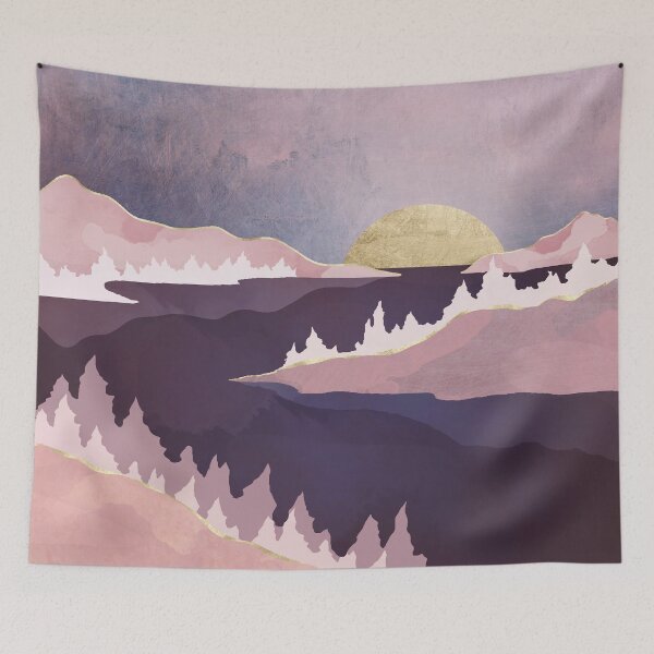 Item preview, Mauve Lake designed and sold by spacefrogdesign.