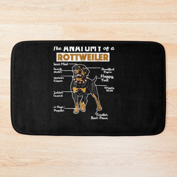 Item preview, The Anatomy Of A Rottweiler   designed and sold by joh1zwfkristy.