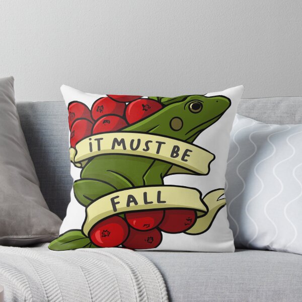 Item preview, Frog and Cranberry, It Must Be Fall designed and sold by SkateboardCat.