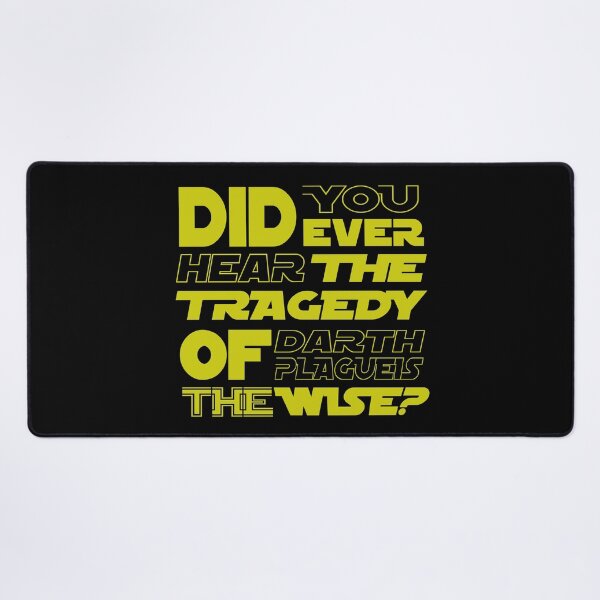 Vista previa del artículo con la obra «La tragedia de Darth Plagueis», diseñado y vendido por TheQuimaera's Crew.