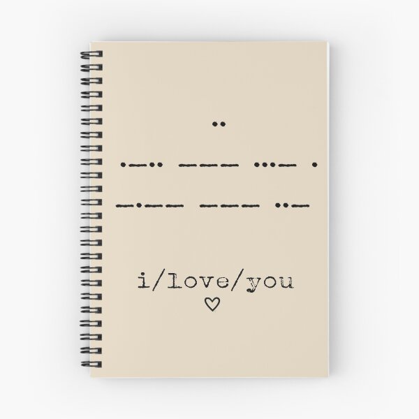 Item preview, Morse Code - I Love You designed and sold by lollylocket.
