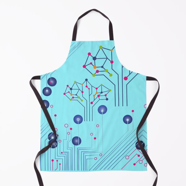 Item preview, Beautiful PCB Printed Circuit Board Trace Lines and AI Art designed and sold by EngineersArt.