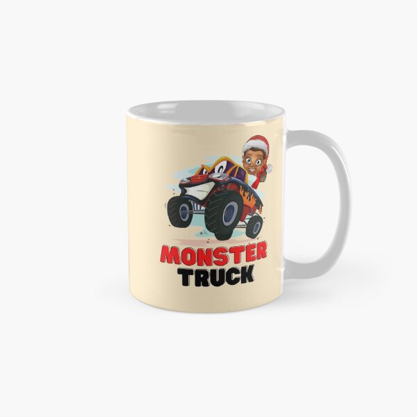 Item preview, Christmas Elf Riding Monster Truck designed and sold by infazbdeen.