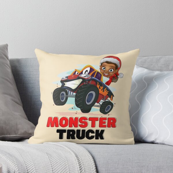 Item preview, Christmas Elf Riding Monster Truck designed and sold by infazbdeen.