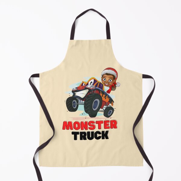 Item preview, Christmas Elf Riding Monster Truck designed and sold by infazbdeen.