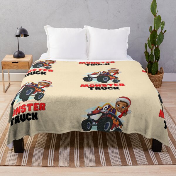 Item preview, Christmas Elf Riding Monster Truck designed and sold by infazbdeen.