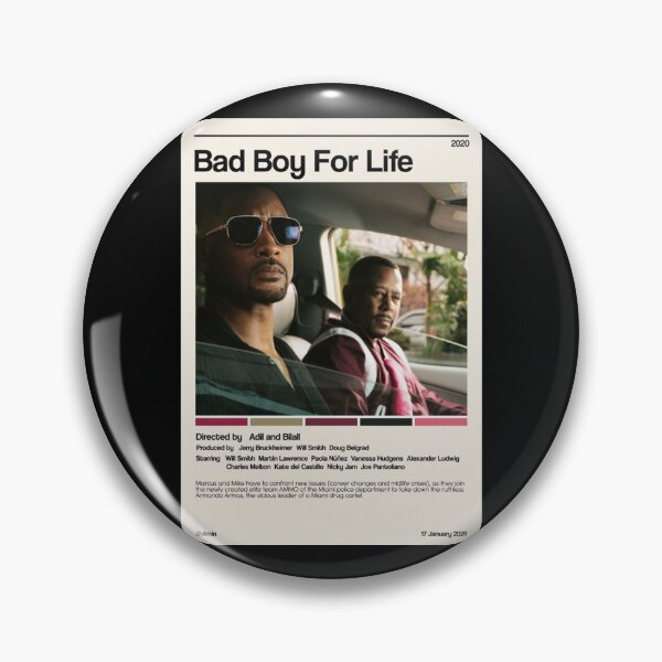 Item preview, Bad boy for life (2020) minimalist movie   designed and sold by CrazyForDolls.