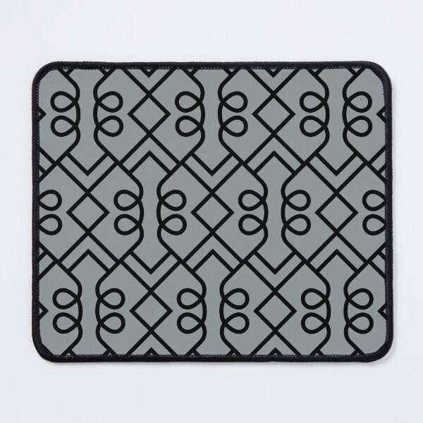 Item preview, Grey and Black Minimal Diamond Loop Pattern Coordinates w/ Dutch Boy 2022 Popular Color Over The Moon 434-4DB - Colour Trends - Hue designed and sold by ColorOfTheYears.