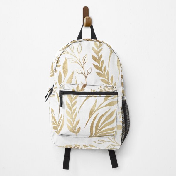 Item preview, Classy Gold Foliage Botanical White Design designed and sold by InovArtS.