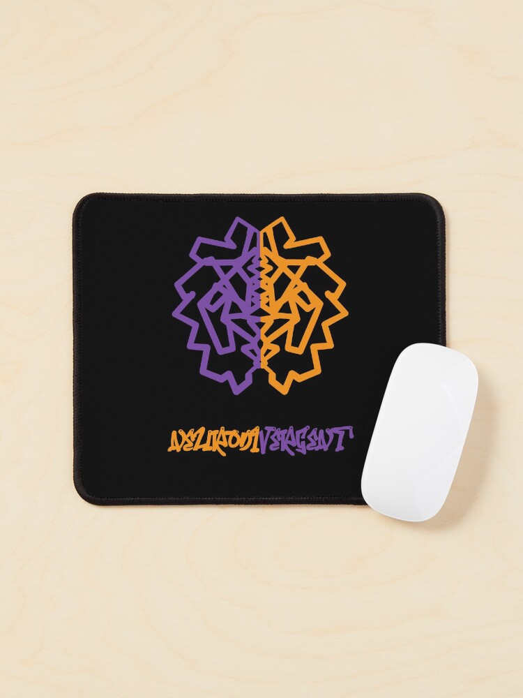 Thumbnail 1 of 5, Mouse Pad, Neurodivergent adhd brain - adhd awareness designed and sold by Fatamimosh.