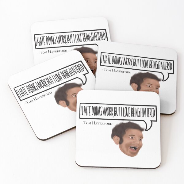Item preview, I Hate Doing Work But I Love Being Flattered - Tom Haverford designed and sold by BellaMargaux.