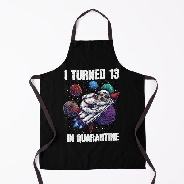 Item preview, Turned Quarantine Astronaut Sloth 13th Birthday designed and sold by cysandy.